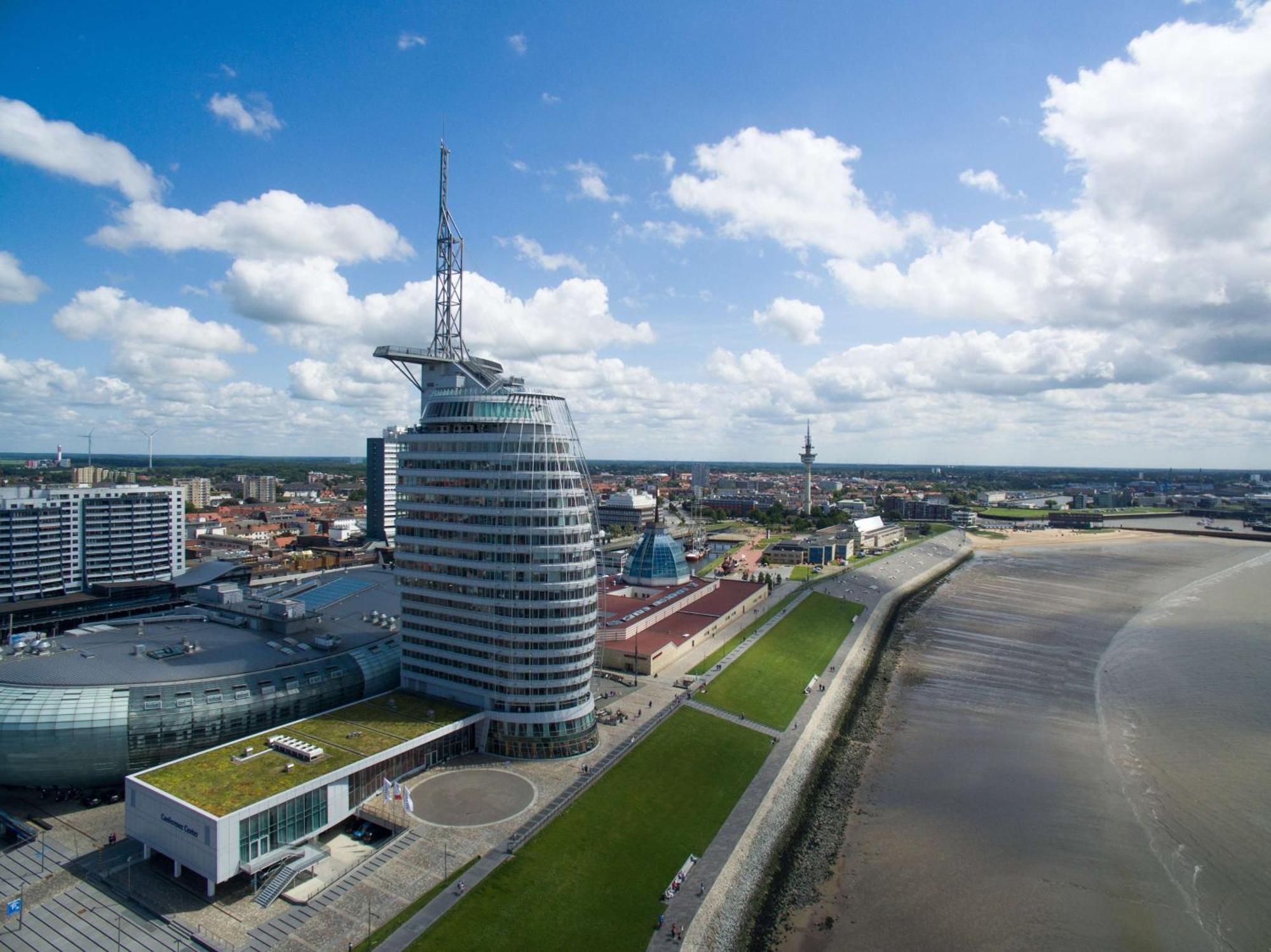 Atlantic Hotel Sail City Bremerhaven Exterior foto